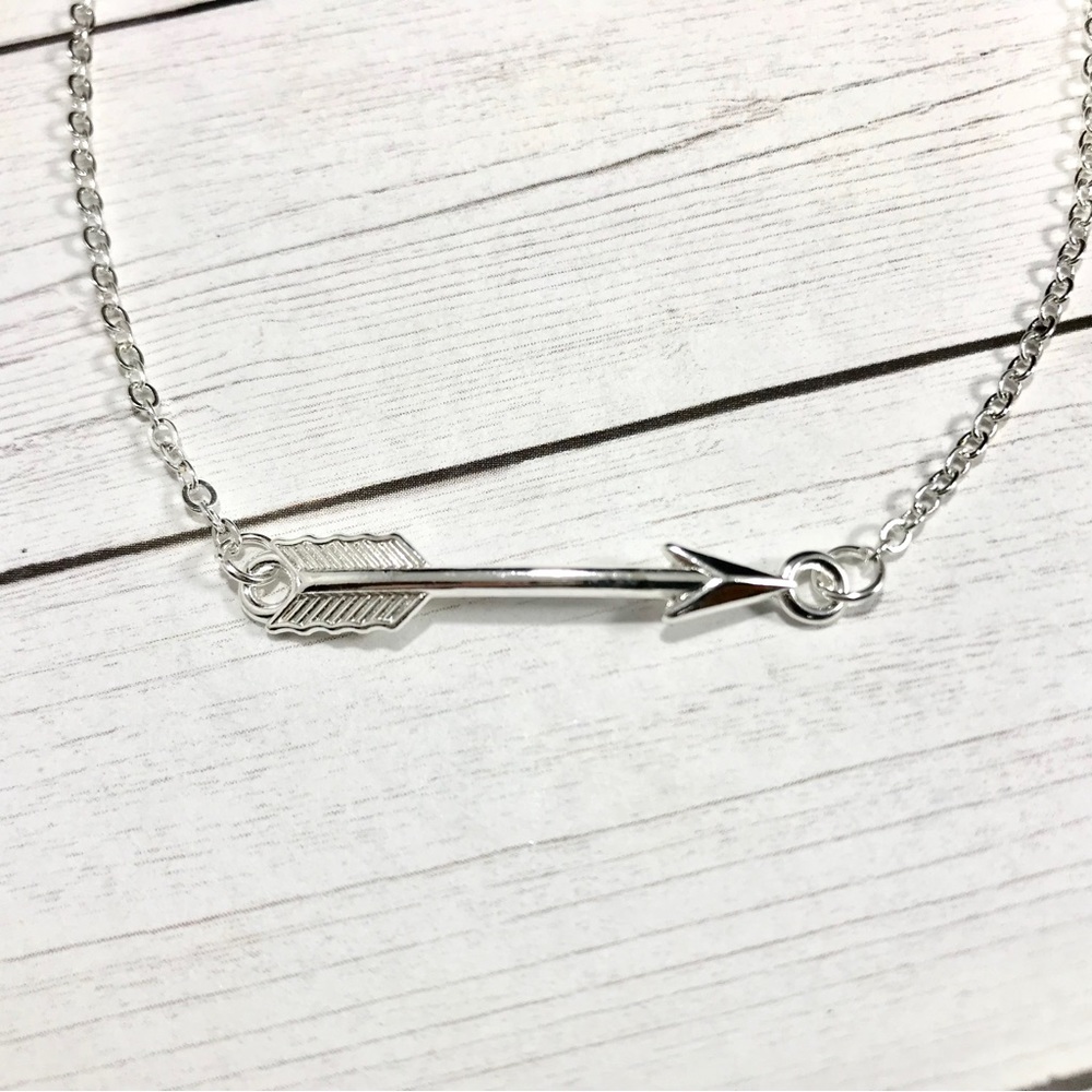 Silver Arrow Necklace